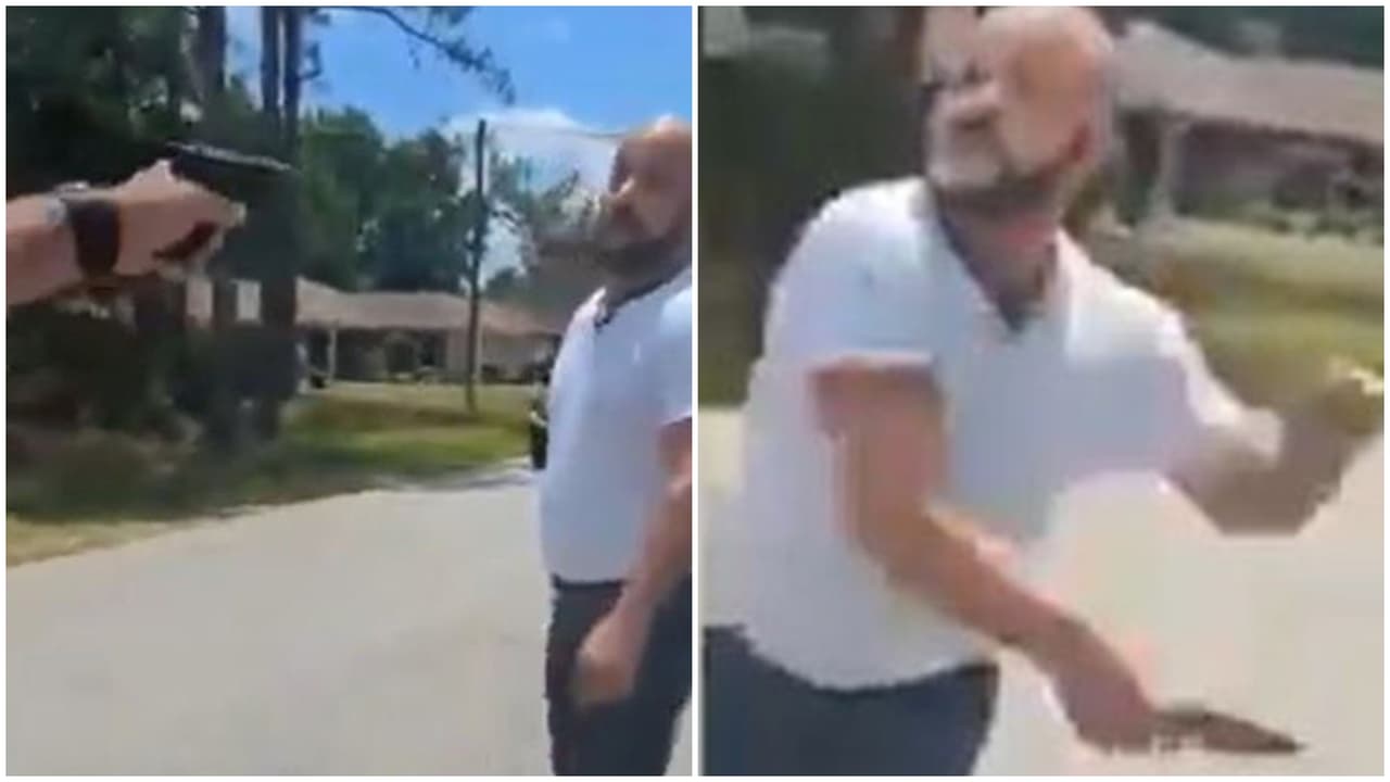 Ataque de furia en la carretera; conductores se amenazan con pistola y cuchillo      