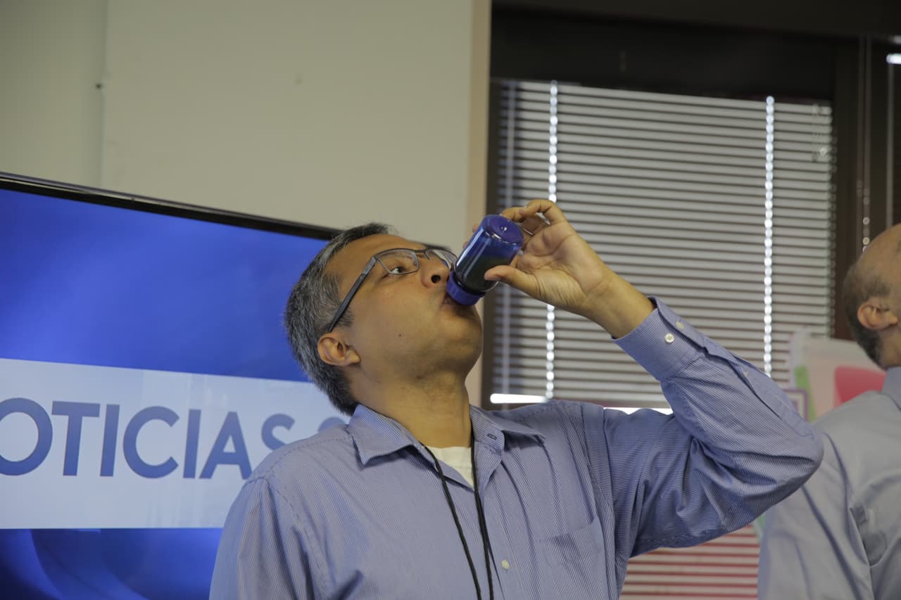 Su esposo y ella decidieron no saber si será niño o niña hasta el día que nazca en agosto.