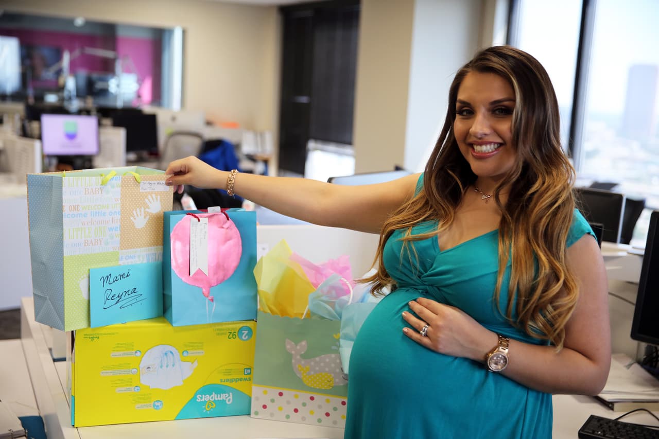 Su esposo y ella decidieron no saber si será niño o niña hasta el día que nazca en agosto.