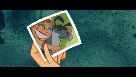 Thalía se convirtió en heroína y en caricatura para rescatar a su amado perrito.