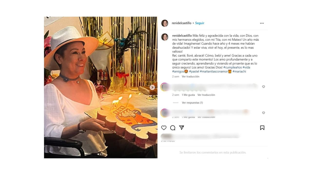 La actriz celebró su cumpleaños a principios de marzo de 2024.