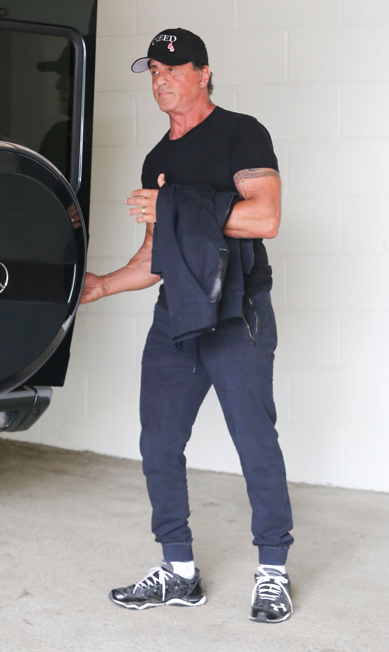 Se ve que para él envejecer bien es una tarea diaria.