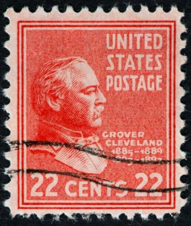 #24- Grover Cleveland. Mandato desde 4 de marzo de 1893, hasta 4 de marzo de 1897 (Segundo mandato).