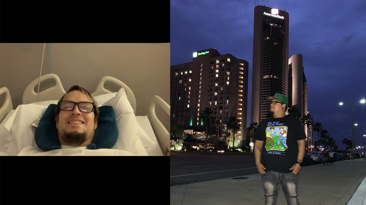 Texano que recibió un trasplante de doble pulmón a causa del coronavirus insta a tomarse el virus en serio