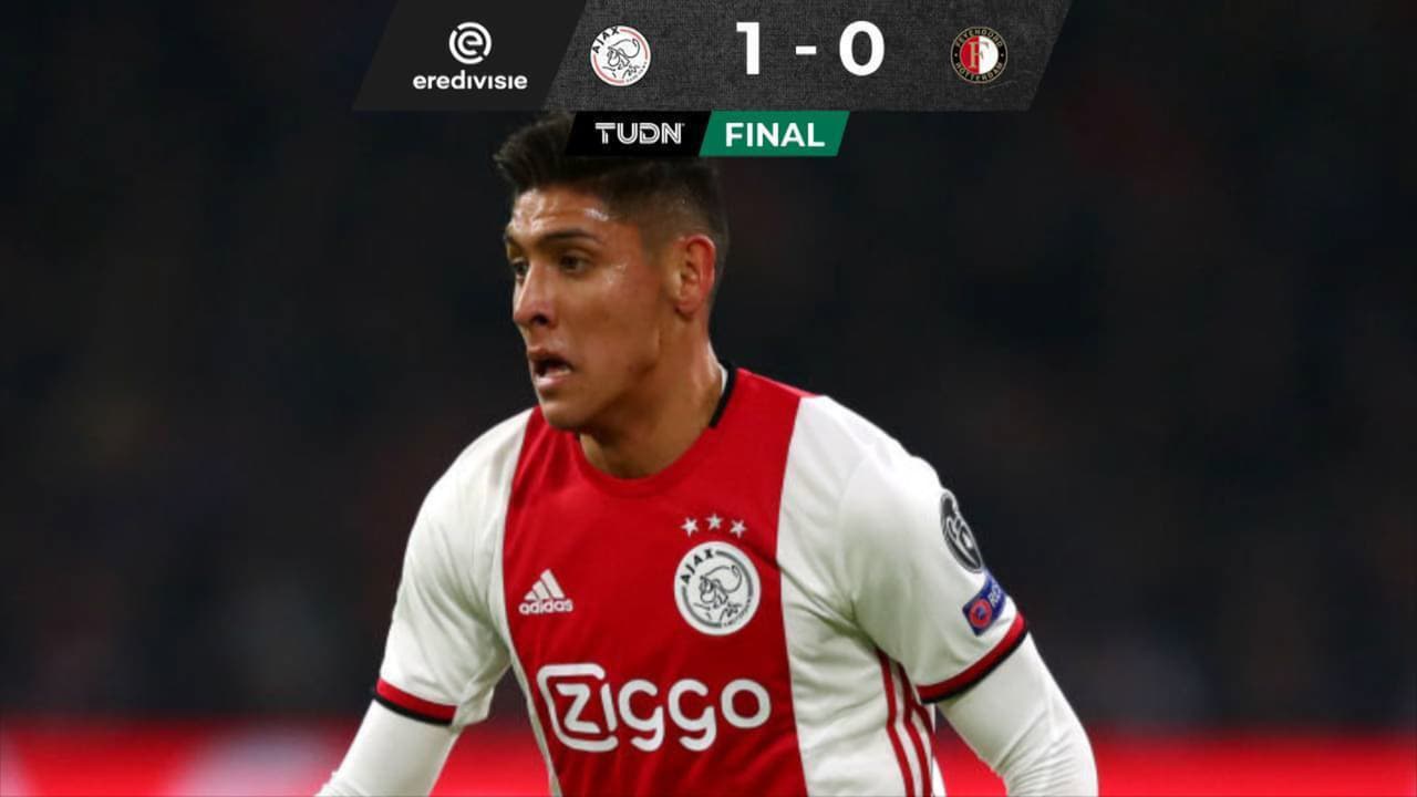 Juega Edson Álvarez en triunfo del Ajax sobre el Feyenoord