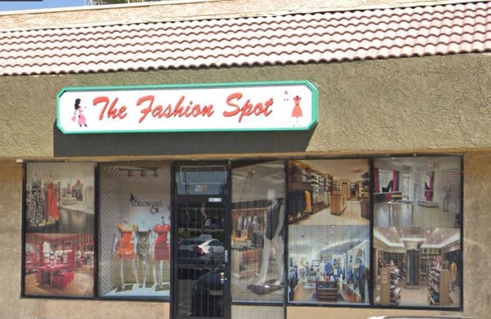 The Fashion Spot, una tienda de ropa supuestamente usada para lavar las ganancias de esta red criminal.