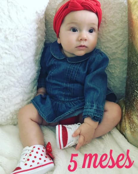 A los 5 meses de Alana, Satcha dijo sentir "el más rico" amor.