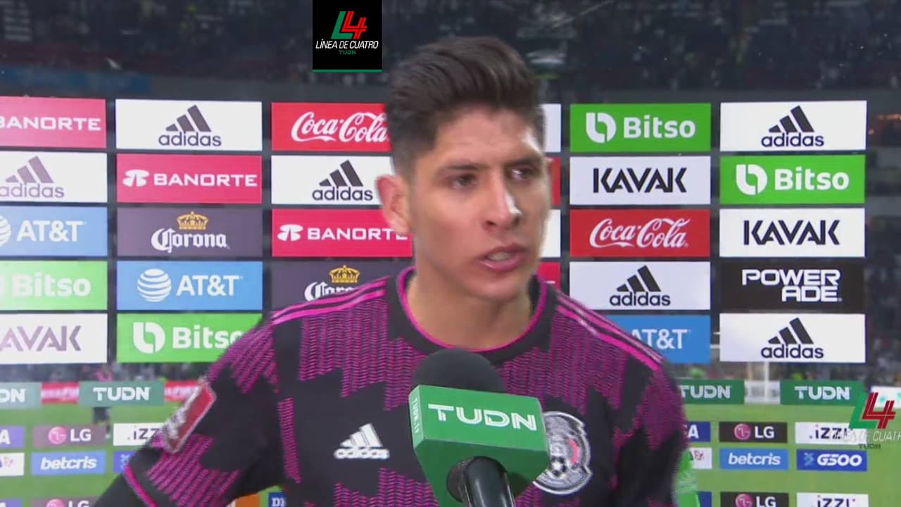 Edson Álvarez y el juego de México ante USA: "Hicimos un gran partido"