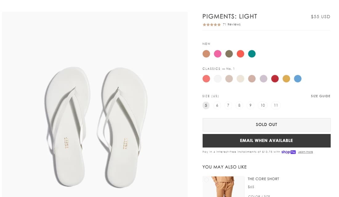 A Jennifer López le gustan tanto las sandalias de TKEES que también las tiene en color blanco. 
<br>