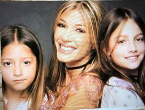 La pareja supo manejar la difícil situación y continuaron con su matrimonio. En 1999 tuvieron a su segunda hija, Tiziana.