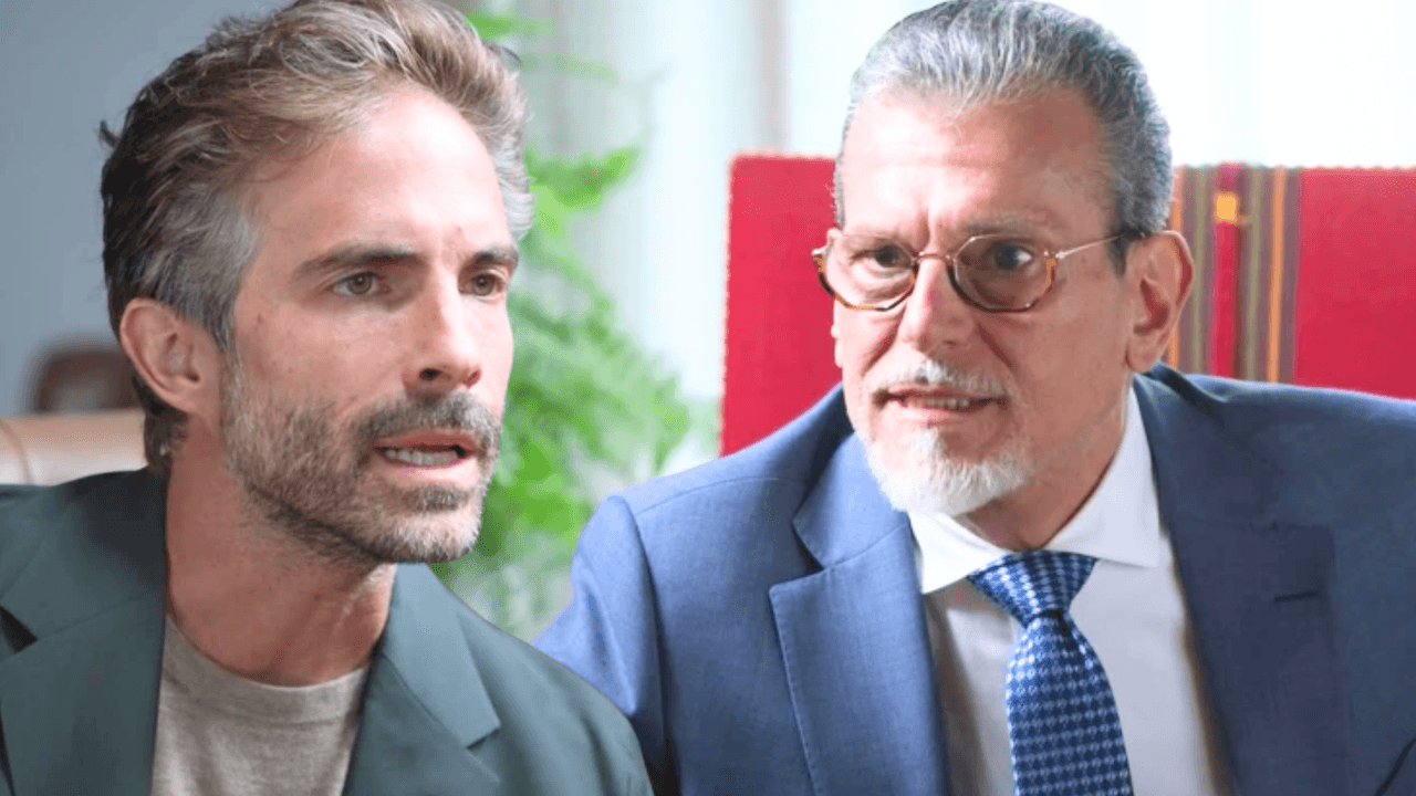 Alonso se entera del pacto entre su padre y Rebeca | Hermanas, Un amor Compartido | Capítulo 18