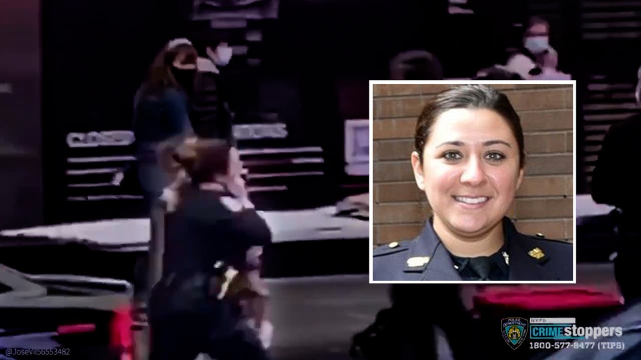 Cámara corporal capta rescate de niña de 4 años durante tiroteo en Times Square