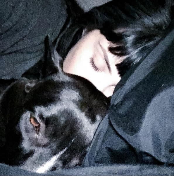 Y esta es una pitbull que se llama Lilith.