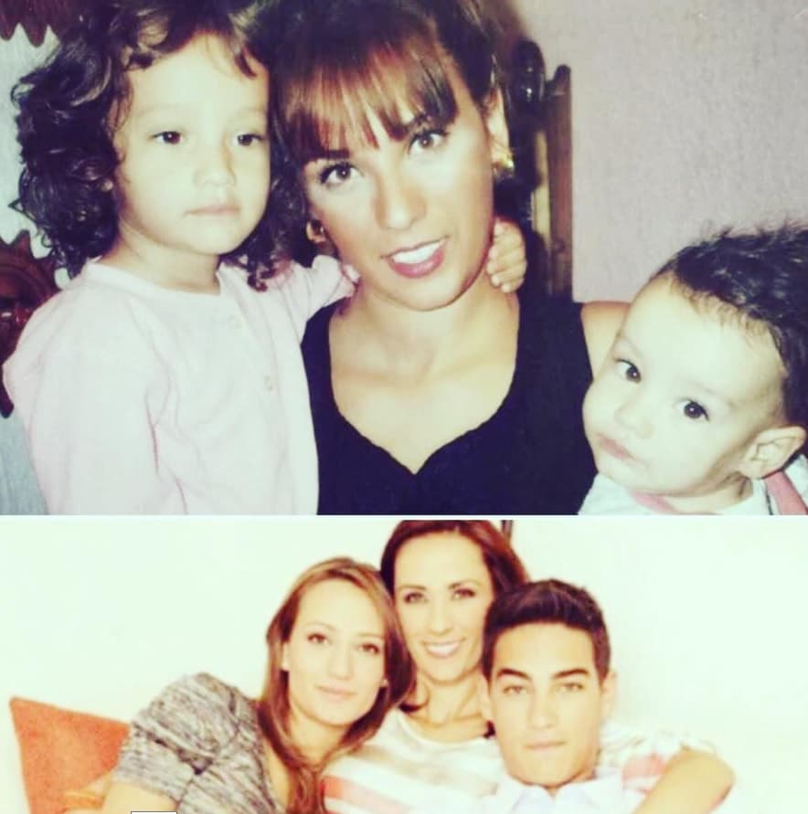 Es madre de Paly y Michel, de quienes siempre presume su amor en redes sociales.