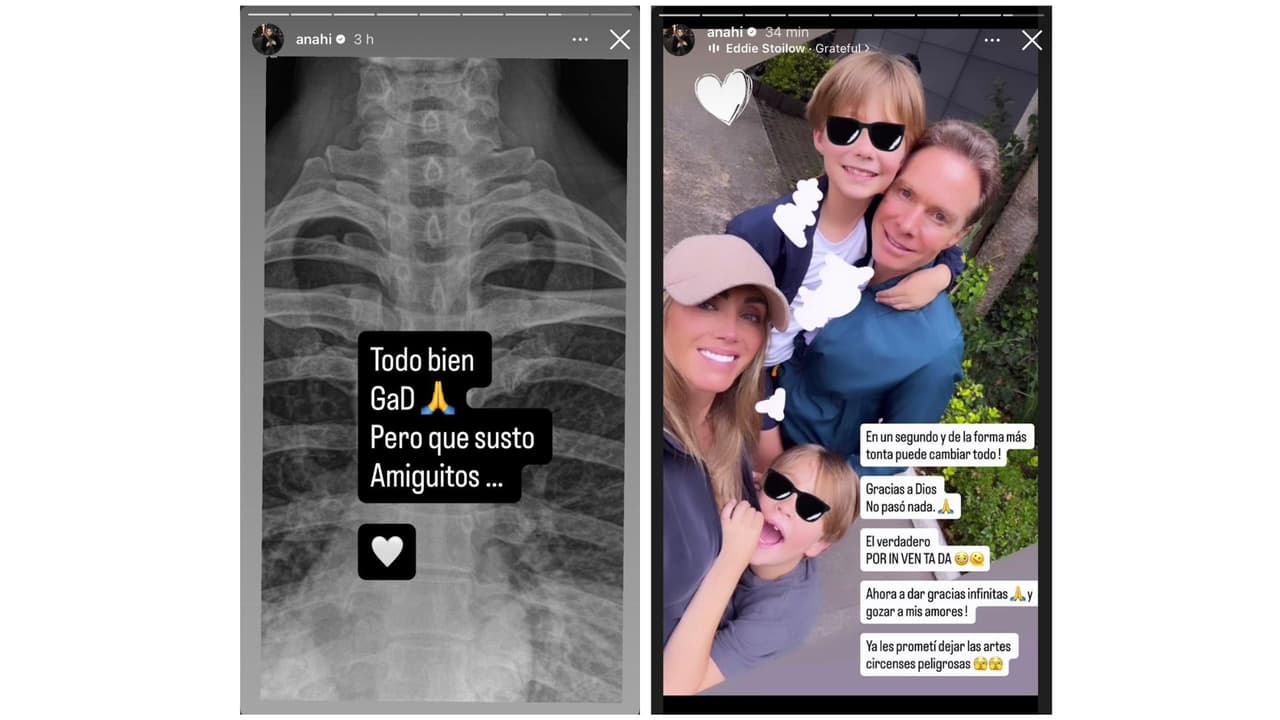 La exRBD reveló que se encuentra bien de salud y que solo fue un "susto".