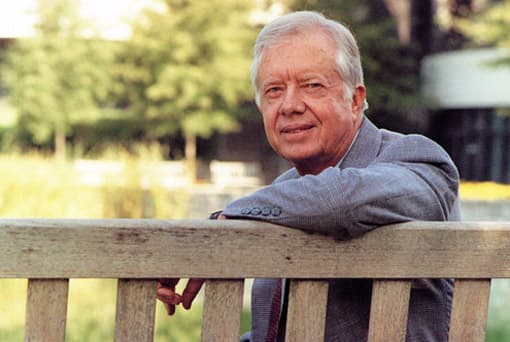Durante estos 100 años de vida, fue electo senador de Georgia en 1962, gobernador del estado en 1971 y presidente de EEUU en 1977.
<br>
<br>FOTO: Jimmy Carter en Atlanta, Georgia. 1993.