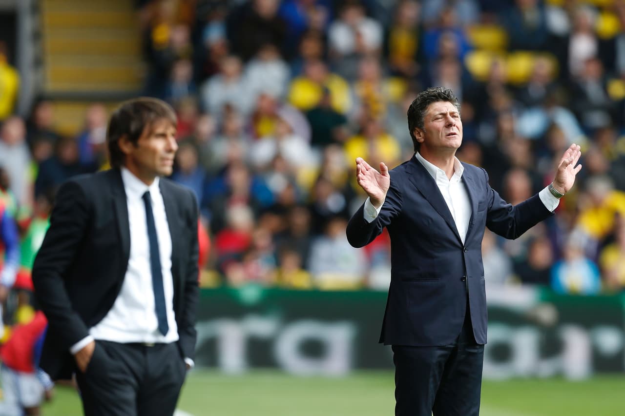 En la Premier se volvió a topar con Mazzarri (quien dirige al Watford). Conte lo venció usando el 4-2-3-1, heredado de los tiempos de José Mourinho.