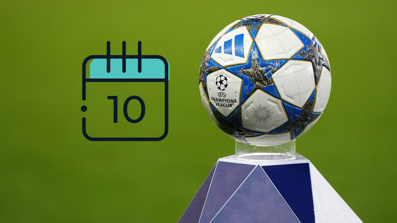 Así quedó el calendario de la Champions League 2025-26