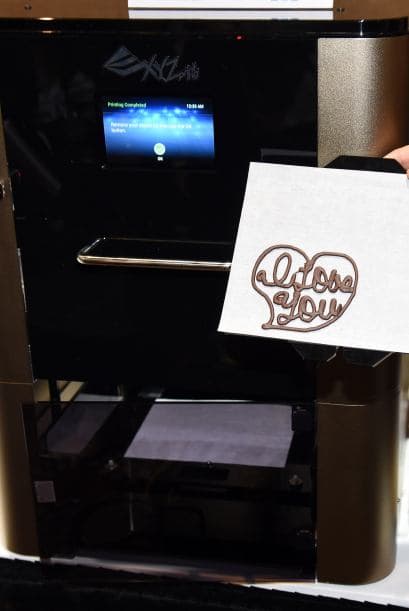 Este aparato puede imprimir galletas, chocolate y otros alimentos sin cocinar, ¿no es una maravilla?