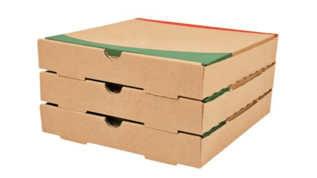 También las cajas de pizza tienen su lugar en los residuos orgánicos.