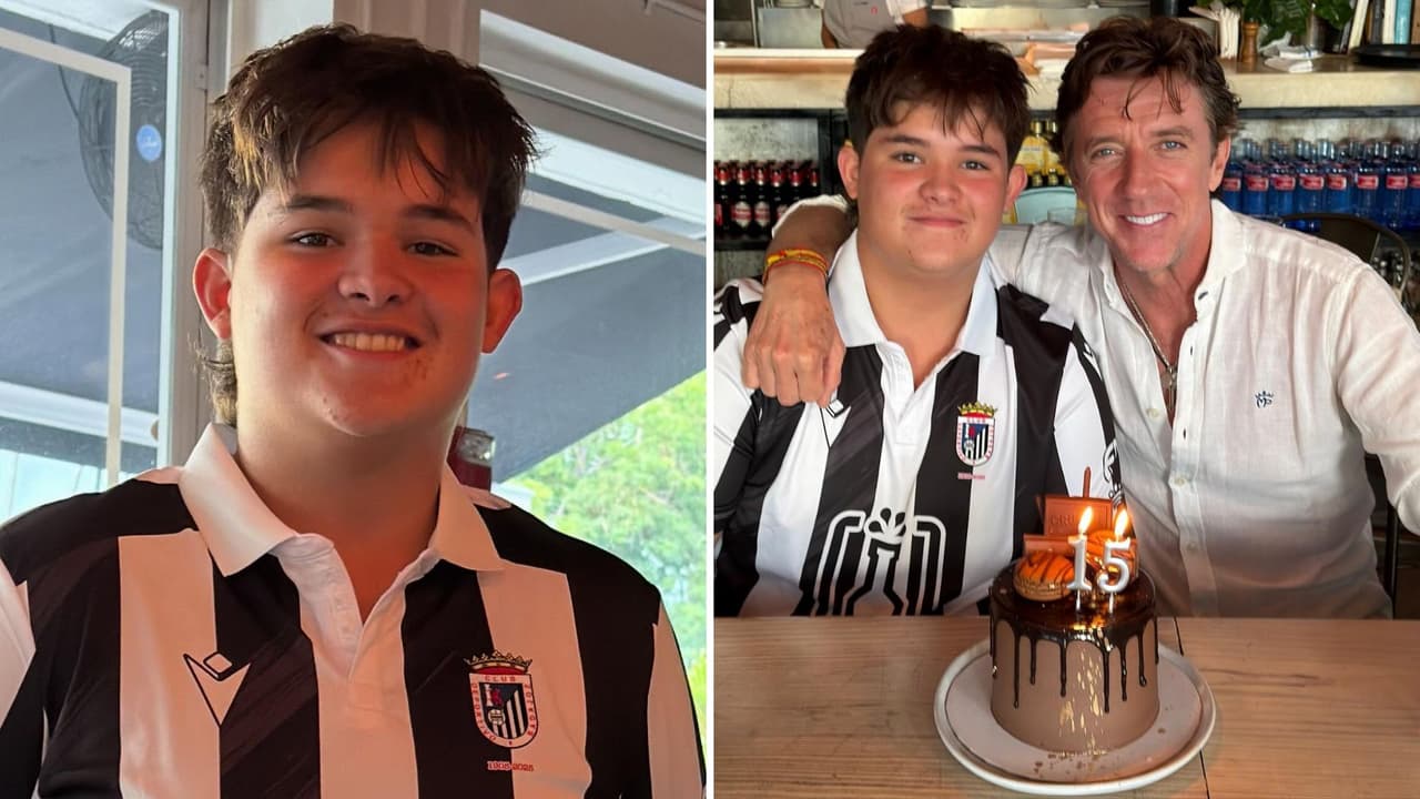 Hijo de Paulina Rubio celebró llegar a los 15 años.