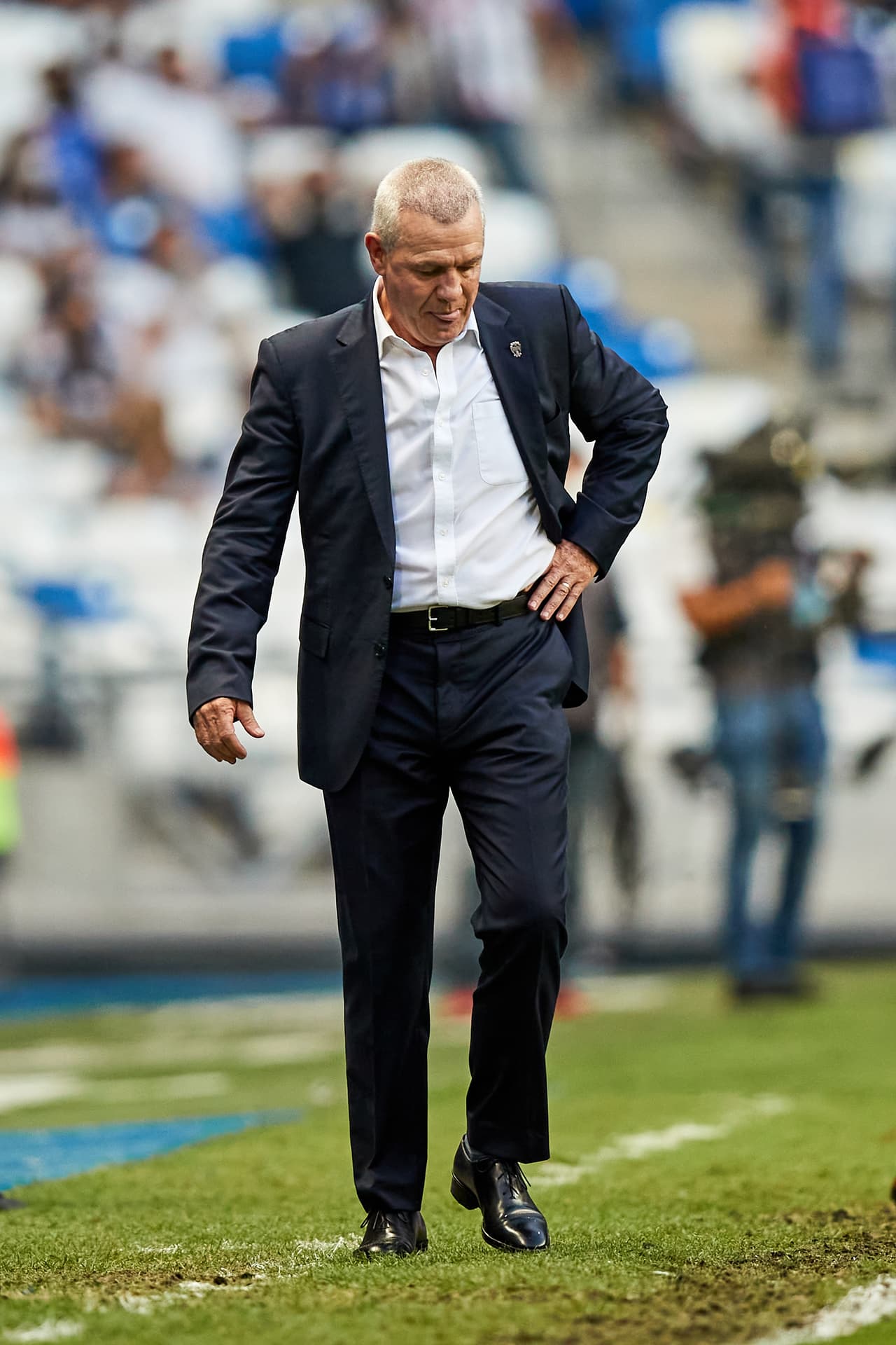 La cara de Javier Aguirre en el gol del empate fue de total incredulidad.