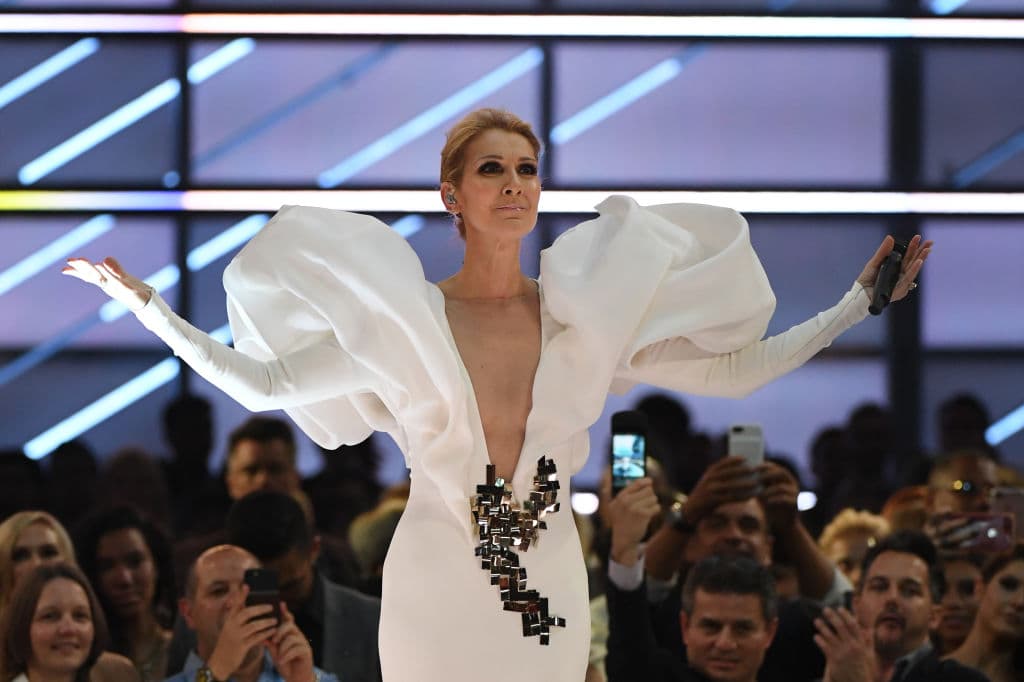 Al terminó del emotivo musical, Celine Dion se entregó a su público.