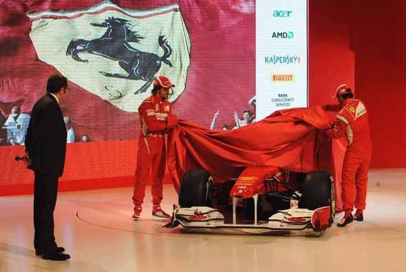Se trata del auto de carreras que usarán los pilotos Felipe Massa y Fernando Alonso en la temporada 2011 de F1.