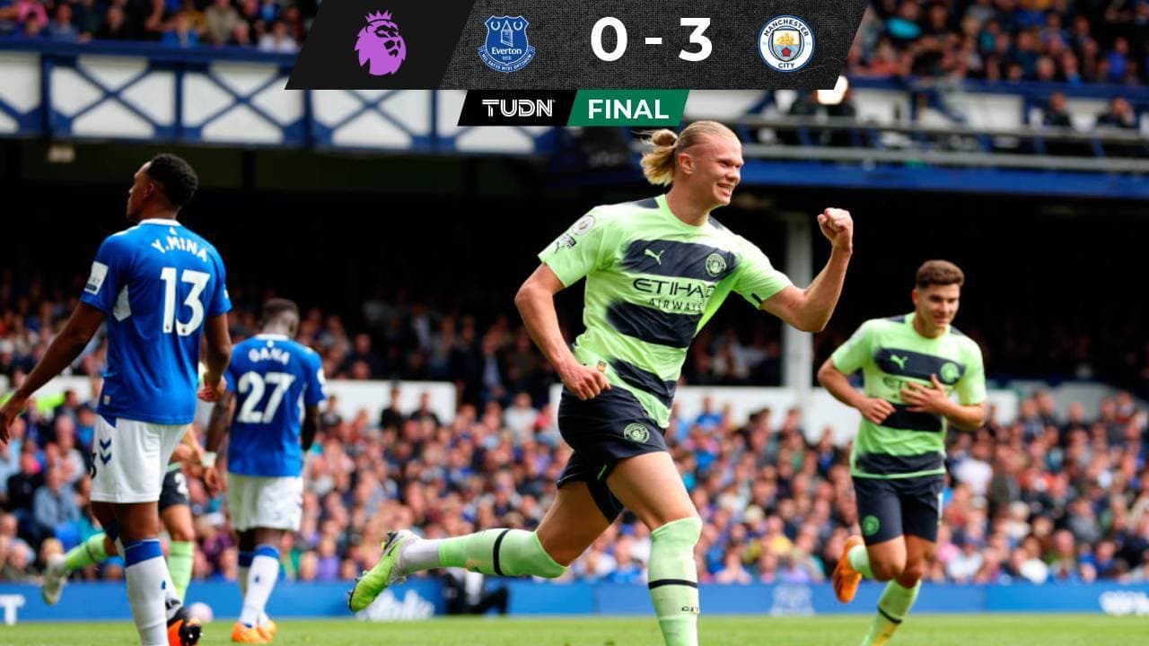 Manchester City ganó con facilidad al Everton y advierte al Real Madrid