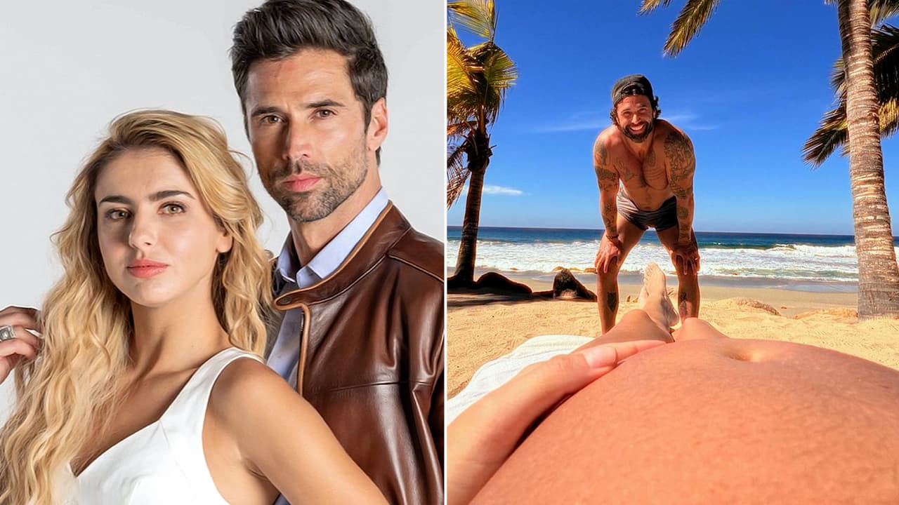 El embarazo de Michelle y Matías saltó de la pantalla a la realidad: así fue en 'La Herencia'