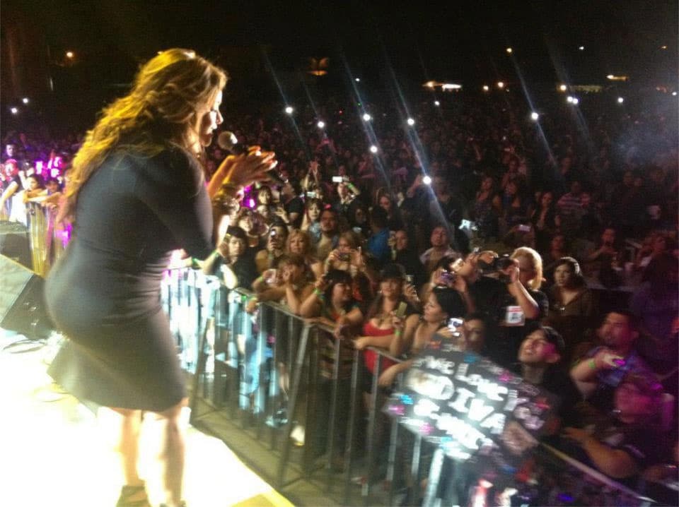 Para muchas era un ejemplo a seguir, por eso abarrotaba los recintos en donde se presentaba.