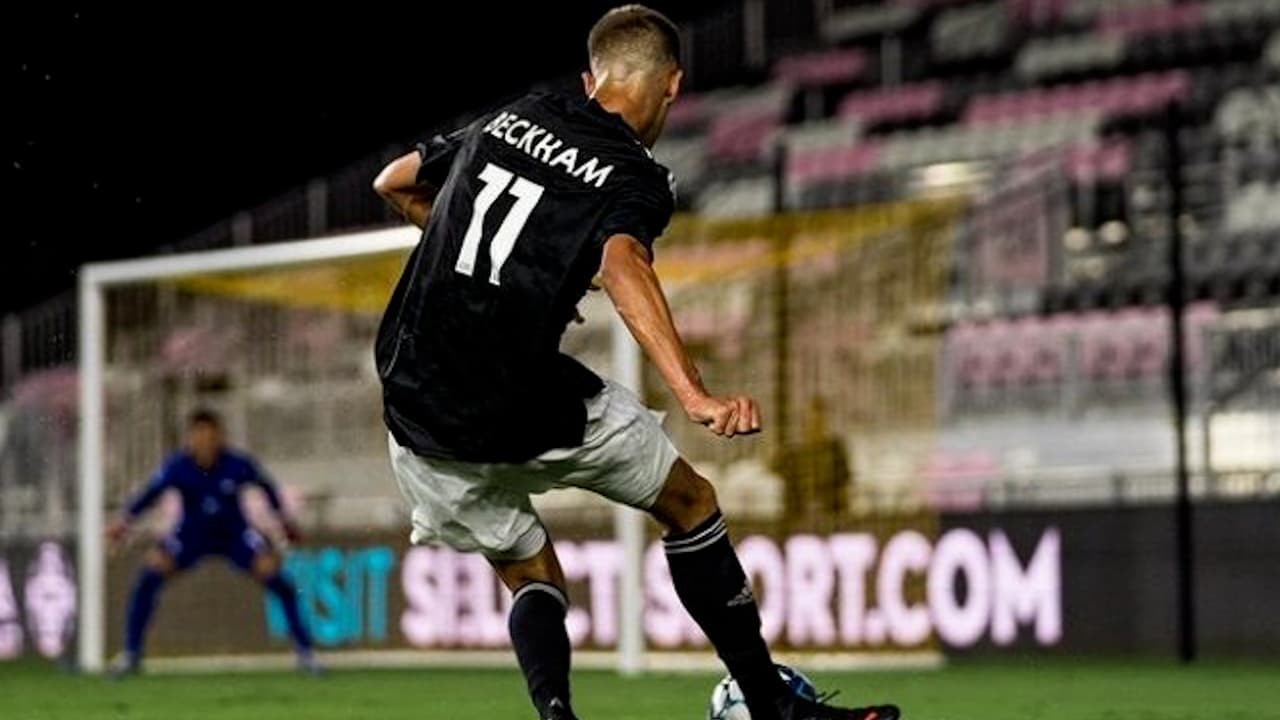 ¡Llega la nueva generación! Debut de Romeo, hijo de David Beckham