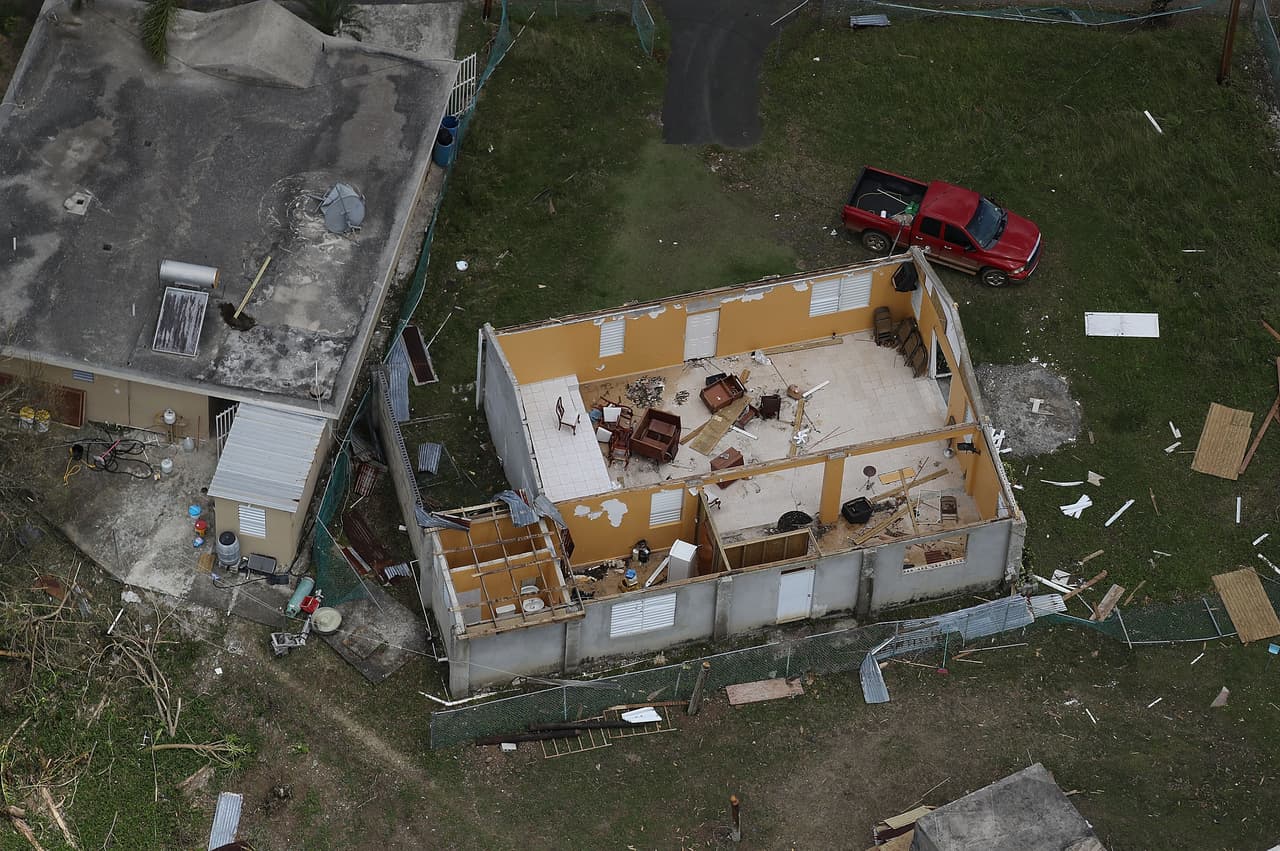 Las viviendas del municipio de Corozal resultaron muuy afectadas.