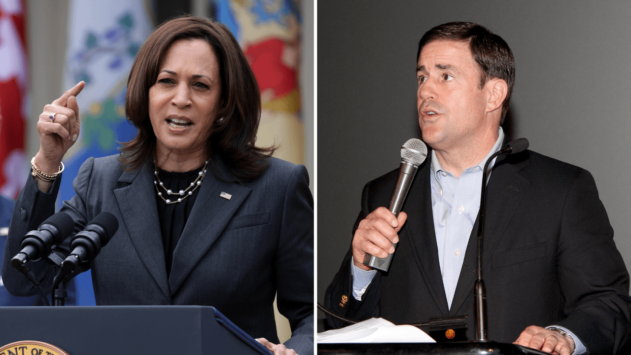 "La peor elección posible": lo que opina el gobernador de Arizona de Kamala Harris, quien manejará la crisis migratoria en la frontera