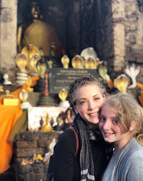 En la última foto que se publicó en la cuenta de Instagram de la actriz, justo el 13 de junio, día en que falleció, se puede ver a Constanza junto a su mamá.