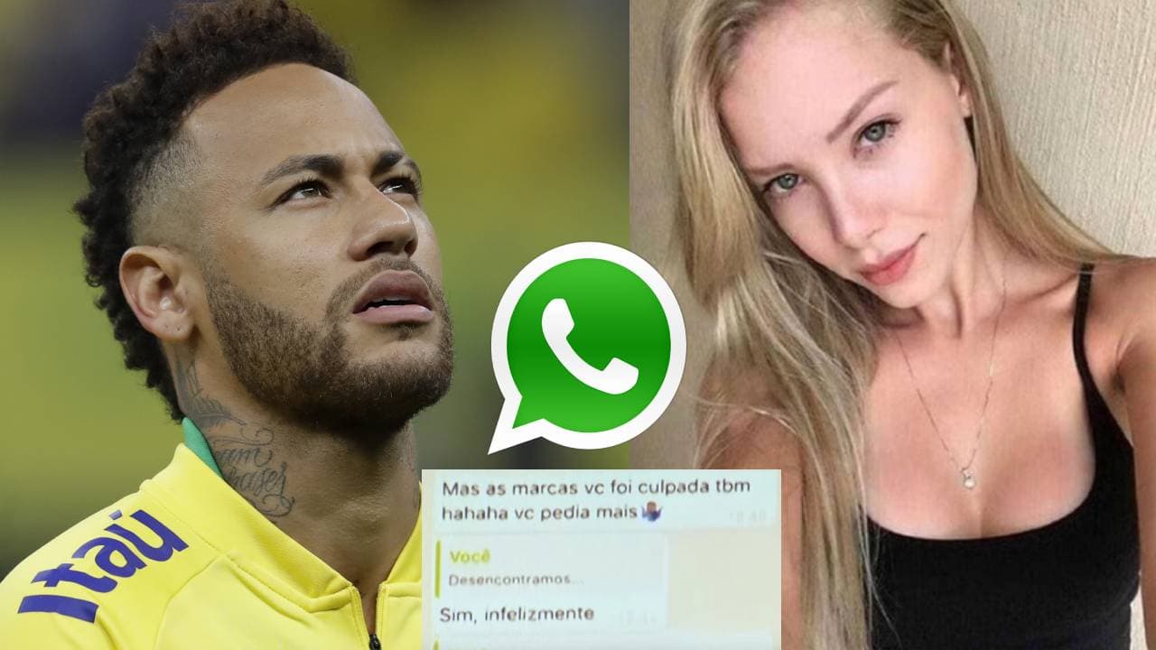 La conversación que Neymar omitió y el último mensaje de voz que le dejó su denunciante