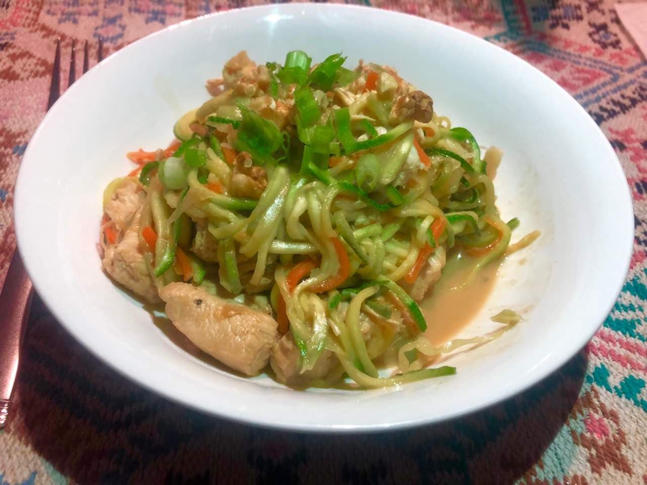 Este fue el resultado final del Zucchini Omelette que preparó para su futuro esposo.