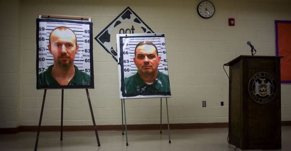 Declaran culpable a asesino que escapó durante tres semanas de la cárcel