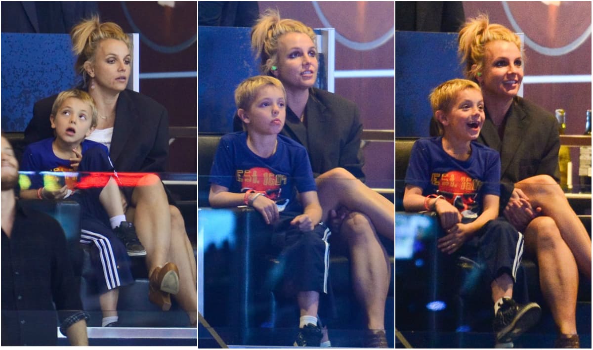 Y por si quedaba alguna duda, basta con ver estas fotografías en las que pareciera que madre e hijo están conectados.