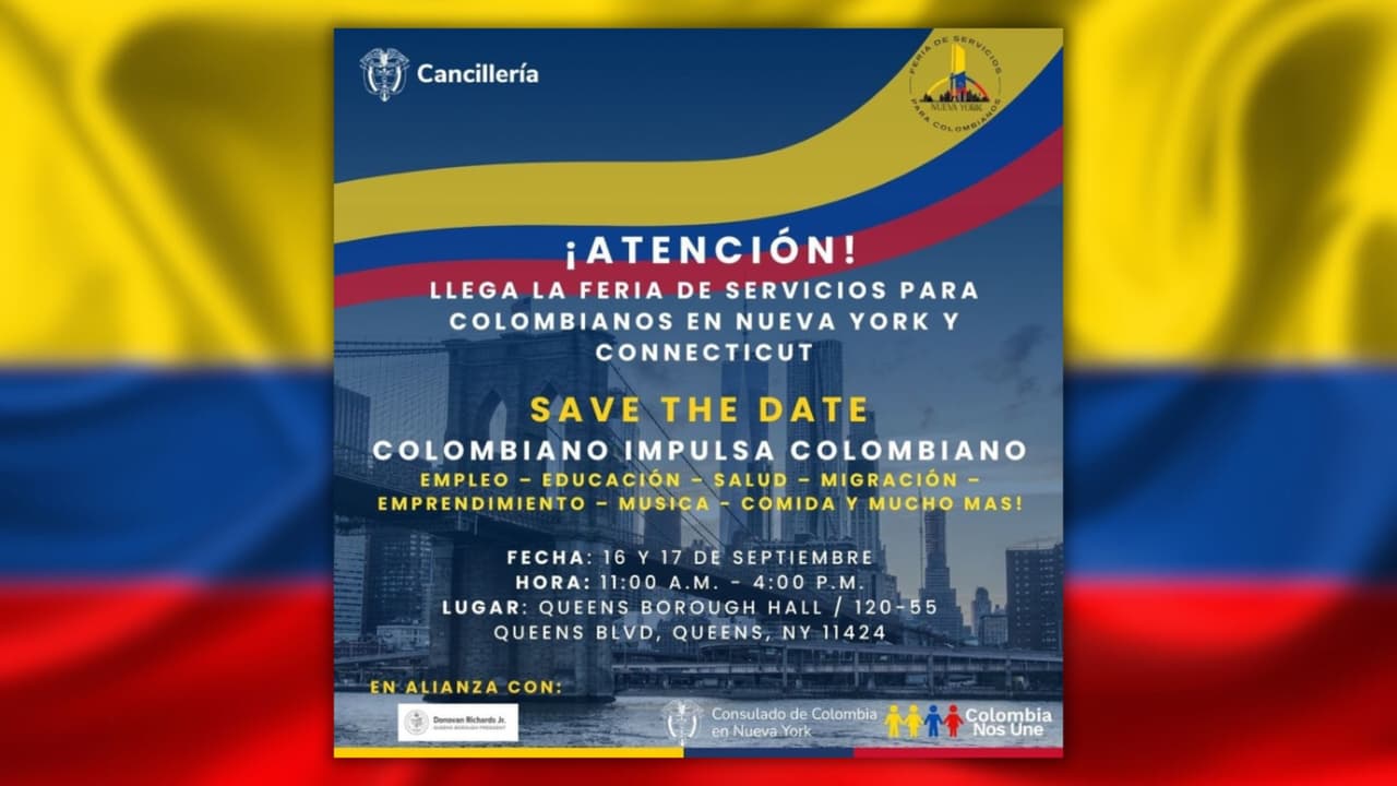 Feria de servicios en Nueva York y Nueva Jersey: Oportunidades para la comunidad colombiana
