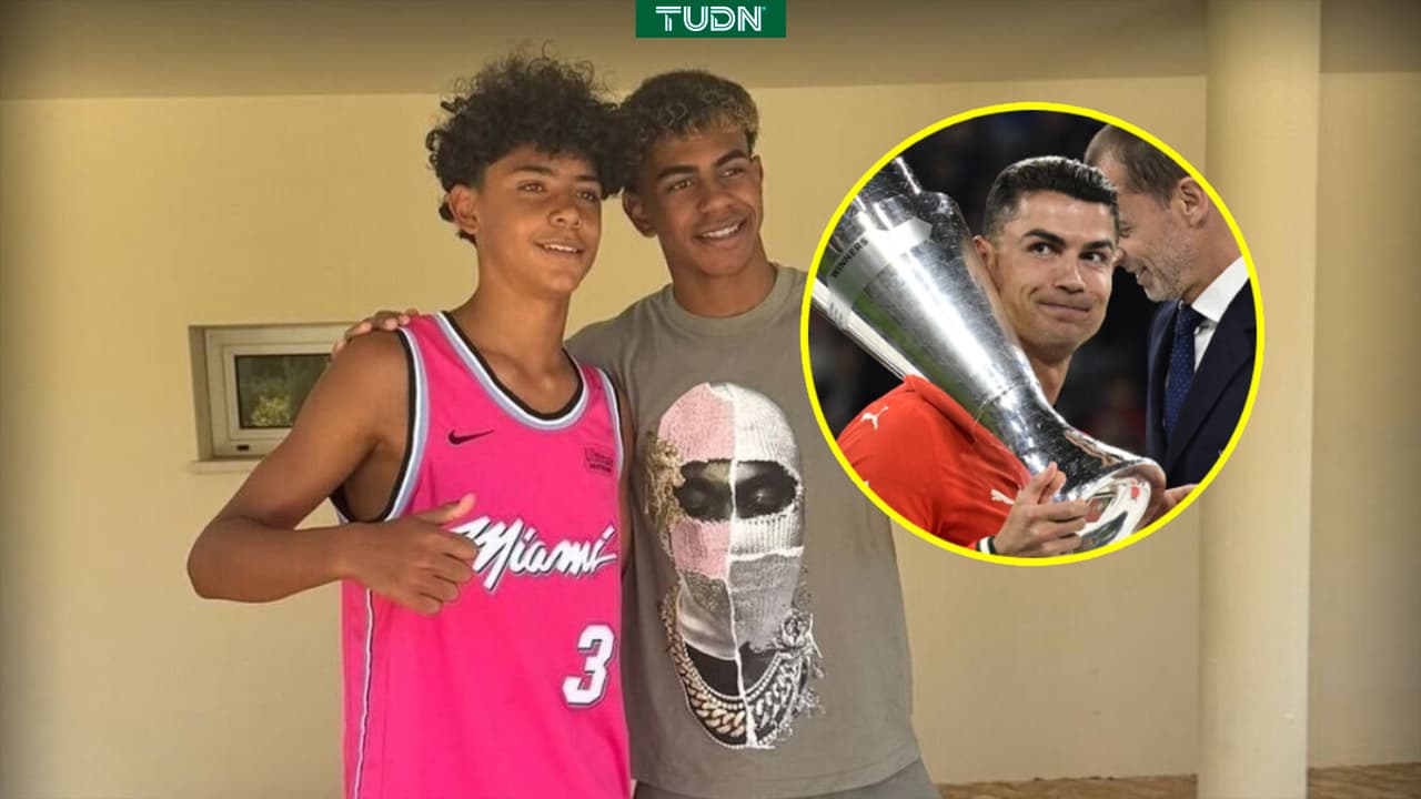 ¿Queeé? Cristiano Jr. acepta que Lamine Yamal es mejor que su papá