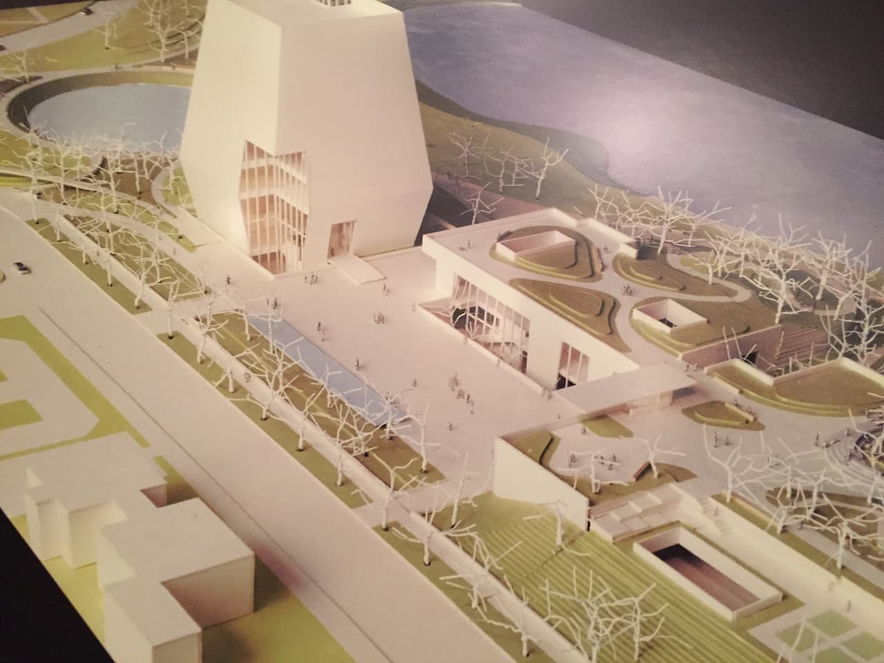 En total, este centro cultural medirá 225,000 pies cuadrados, sin contar las áreas verdes.