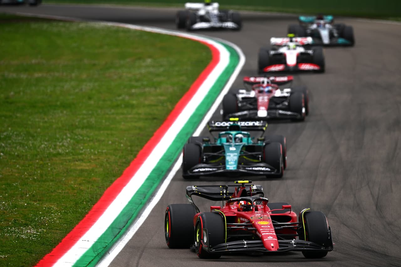 La primera vuelta del Sprint fue accidentada y muy vertiginosa.