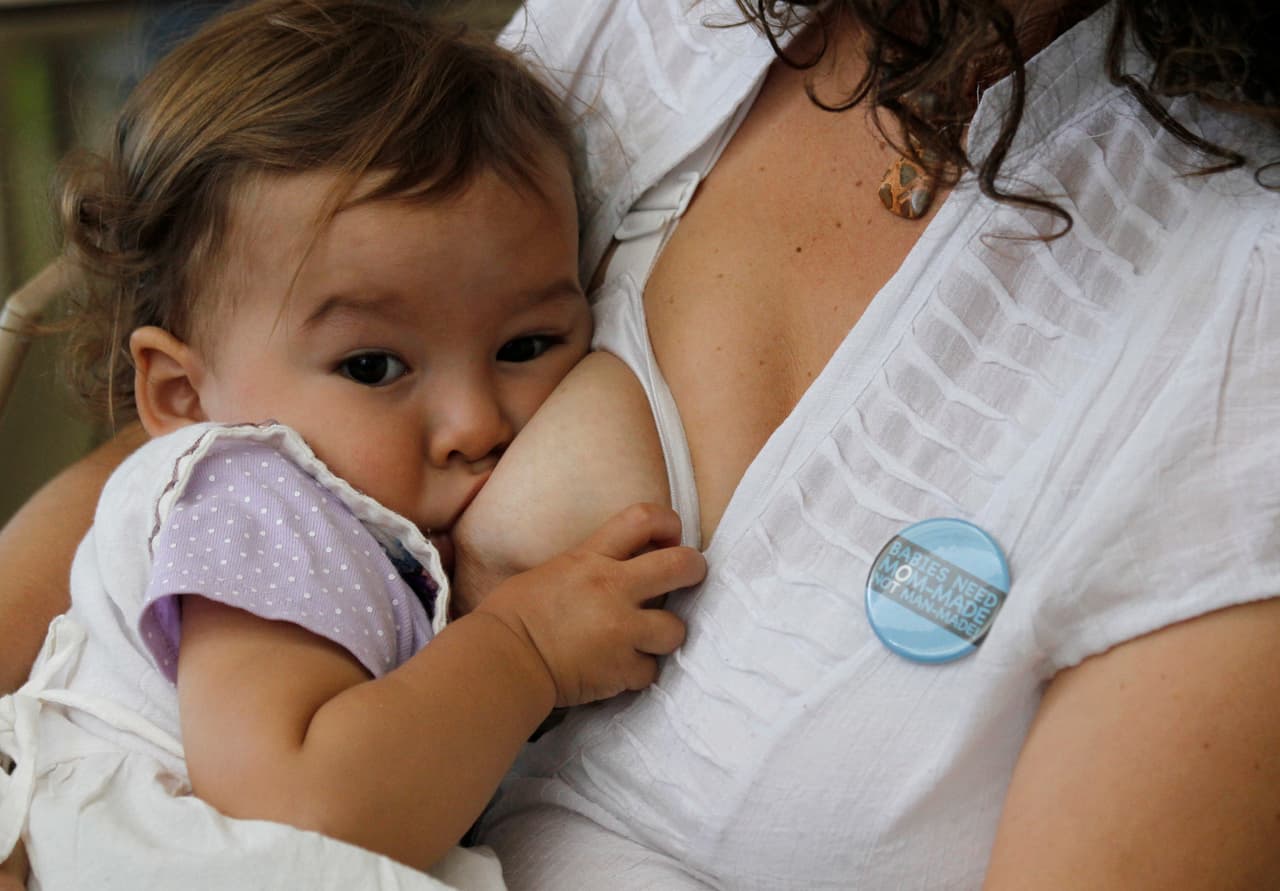 Por qué los bebés amamantados son menos propensos a enfermarse