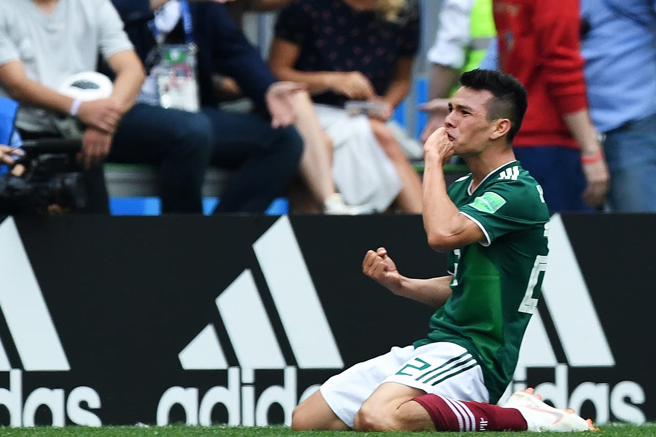 El 'Chucky' Lozano es primero ya que en el tiempo de Osorio ha marcado en ocho ocasiones, el último en el Mundial ante Alemania.