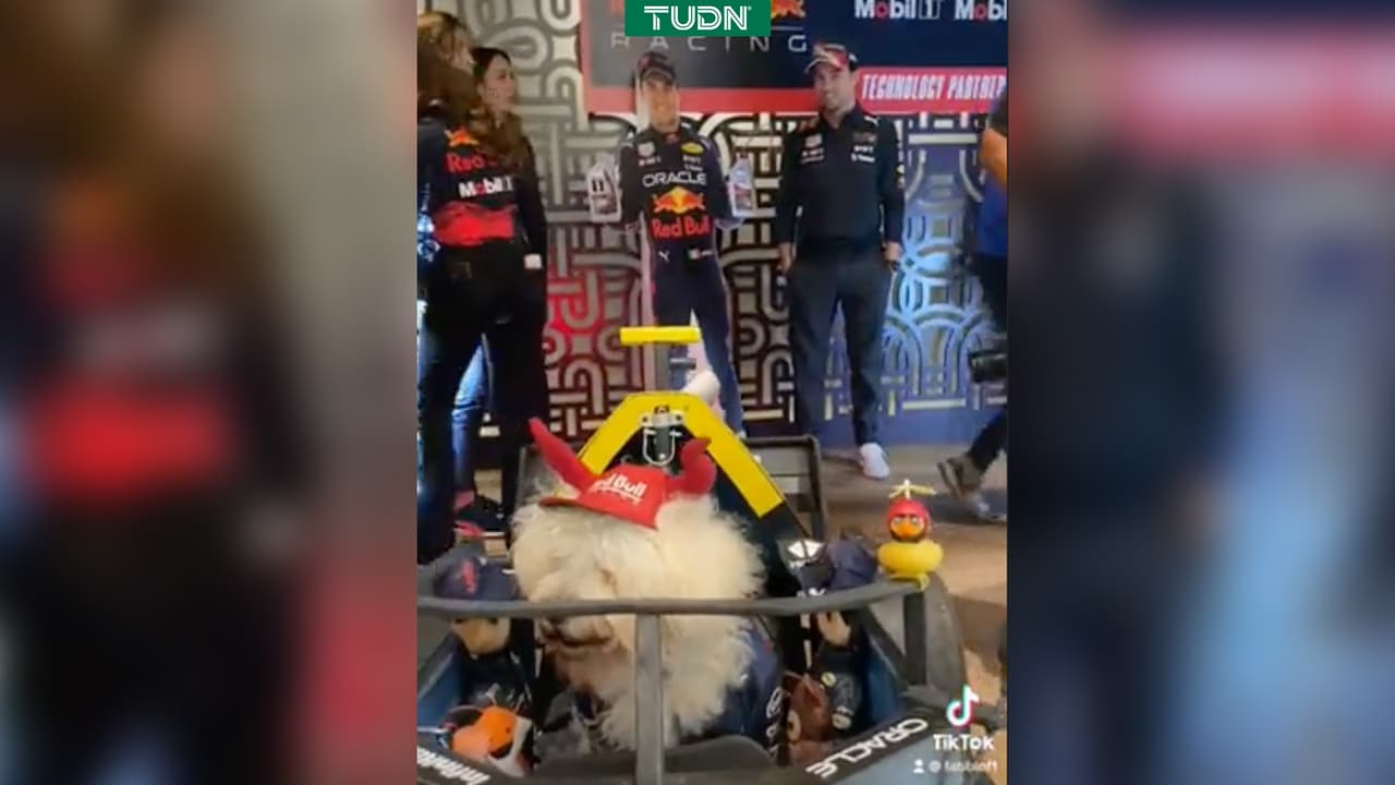 Checo conoce a Fabbio, su fan más 'perro' previo al GP de México