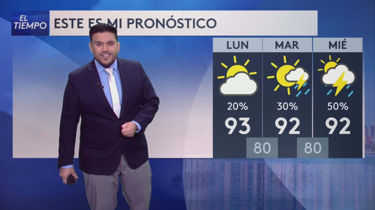Pronóstico del tiempo hoy en Miami: Día con 20% de probabilidad de lluvia; el termómetro alcanzará 93 °F
