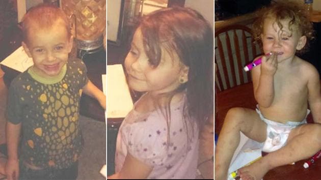 Brayden, Rylee y Joslynn.