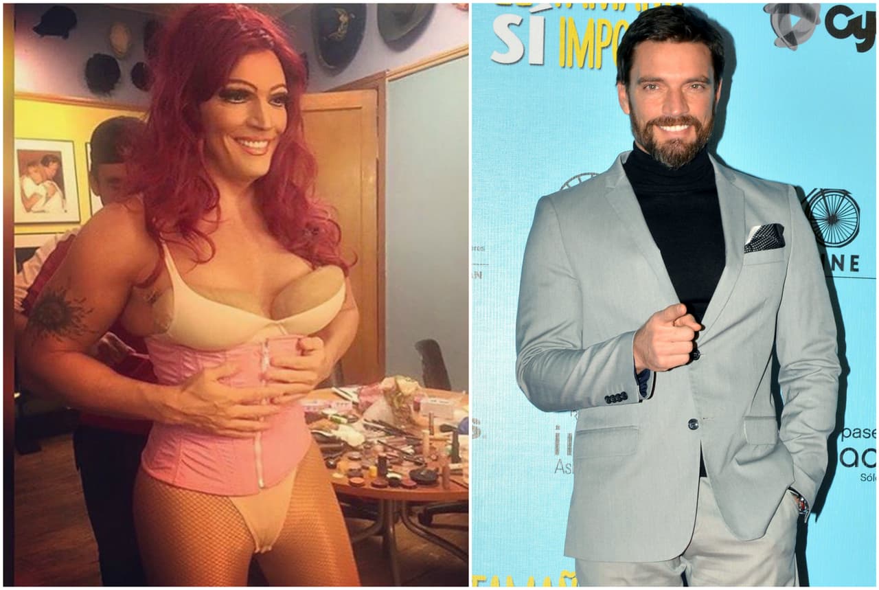 En 2015 Julián Gil mostró parte del proceso de transformación para ser 'Benny', personaje de la obra de teatro 'Divorciémonos mi amor'.