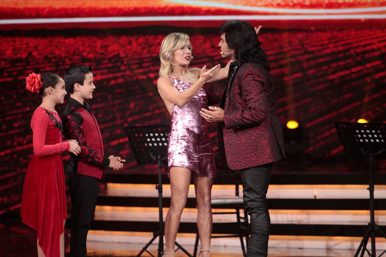 Y Laurita reconoció el talento de Albertano para bailar tango.